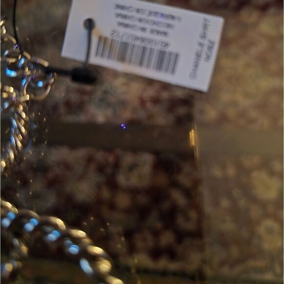 CHICO'S SILVER TWISTED LINK NECKLACE - Picture 4 of 4